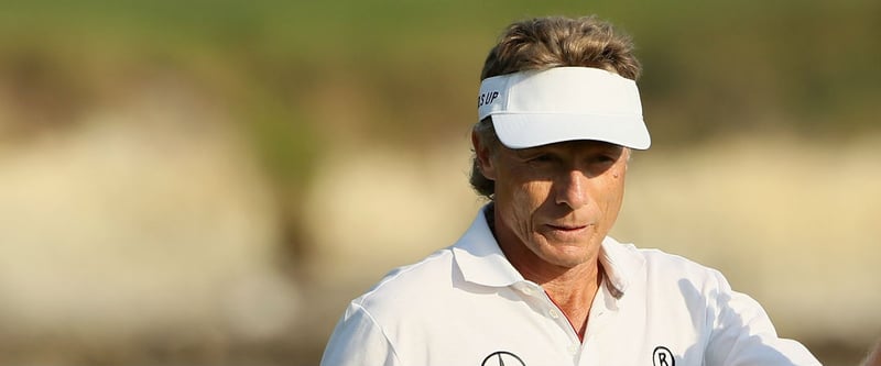 Bernhard Langer sitzt aus in der Hoffnung, für die restlichen Playoffs wieder voll dazu sein. (Foto: Getty)