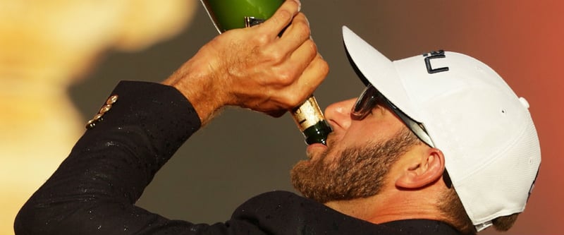 Was für ein Jahr: Erfolge pflastern seinen Weg und jetzt erhält Dustin Johnson mit der Wahl zum Player of the Year auch noch die Anerkennung seiner Kollegen. (Foto: Getty)