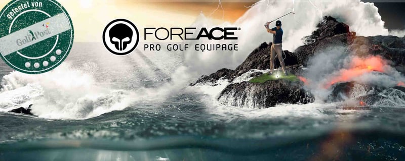 Laut, offensiv und mit spektakulären Namen und Bildern versehen will Forace den Golfball-Markt erobern. (Foto: foreace.com)