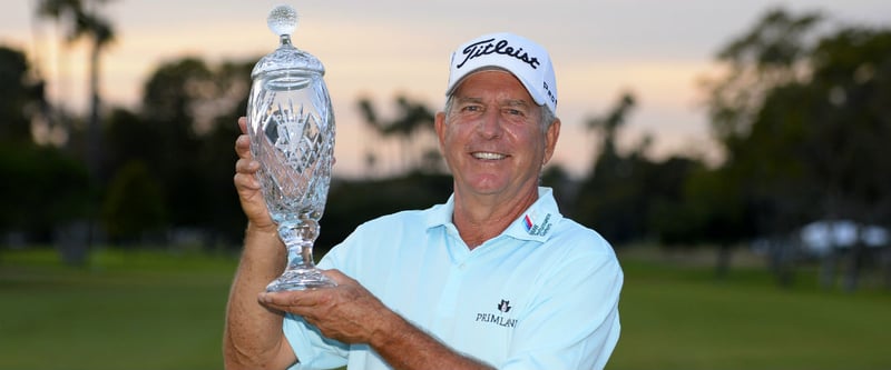 Jay Haas triumphiert im Playoff der Toshiba Classic. (Foto: Getty)