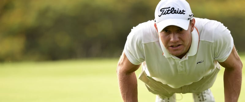 In Portugal sportlich unterwegs: Max Kieffer liest das Grün beim Portugal Masters auf der European Tour. (Foto: Getty)