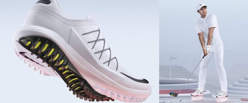 Nike präsentiert gemeinsam mit Rory McIlroy im Rahmen des WGC HSBC Champions in China den neuen Lunar Control Vapor Golfschuh. (Foto: news.nike.com)