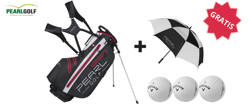 Deal der Woche: Waterproof Golfbag plus Regenschirm und Golfbälle gratis