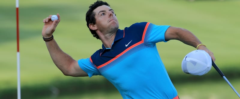 Rory McIlroy startet die Abspaltung von Nike und spielt beim WGC in China TaylorMade Hölzer. (Foto: Getty)