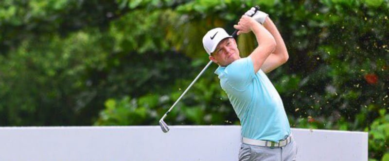 Zweiter Saisonsieg für Alexander Knappe bei Hainan Open. (Foto: Twitter @challenge_tour)