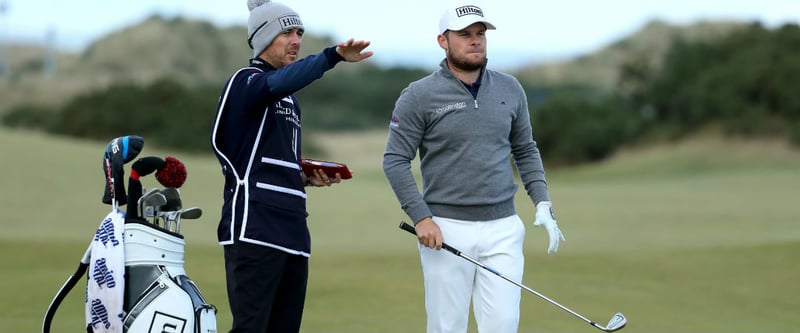 Tyrrell Hatton sichert sich seinen ersten European-Tour-Sieg mit einem Schläger-Mix. (Foto: Getty)