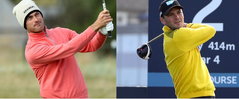 Martin Kaymer und Florian Fritsch spielten am dritten Tag beide eine 65 - aber auf unterschiedlichen Plätzen. (Fotos: Getty)