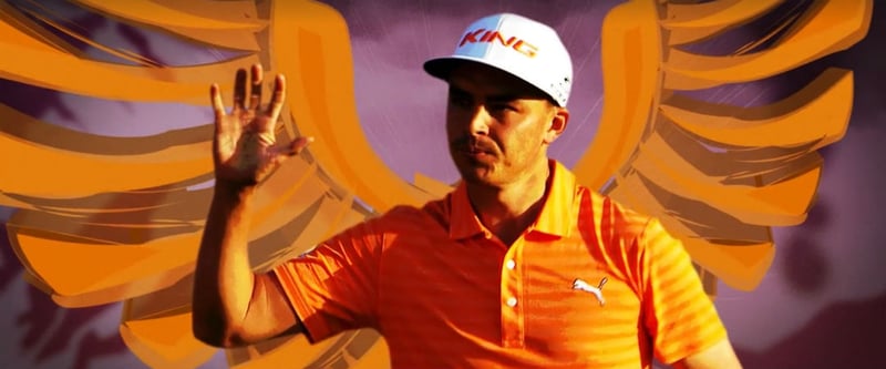 Rickie Fowler bei der WGC - HSBC Champions als Antwort Marvels Hawkeye? (Foto: facebook.com/EuropeanTour)