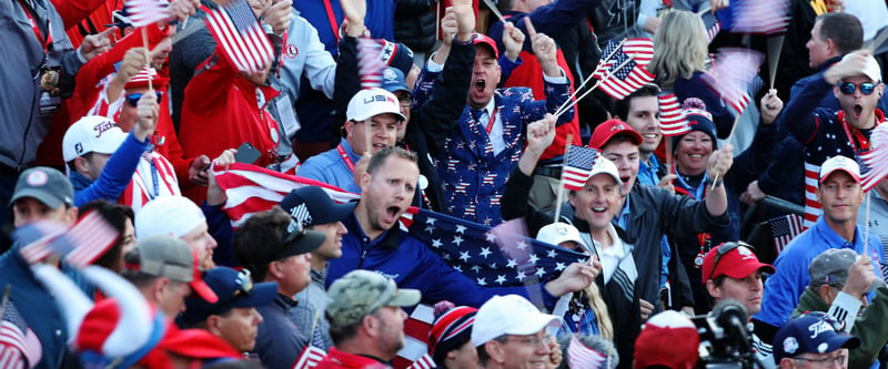Das Verhalten der Fans in Hazeltine ist nicht mehr tolerierbar und die PGA of Amercia spricht ein Machtwort. (Foto Getty)