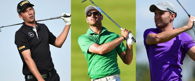 Marcel Siem, Florian Fritsch und Maximilian Kieffer sind beim Portugal Masters dabei. (Foto: Getty)