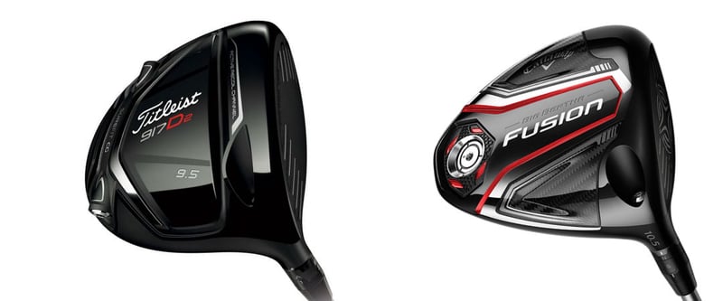 Im Driver Check hat Florian Raggl den Titleist 917D2 Driver und den Callaway Big Bertha Fusion Driver getestet. (Foto: Titleist/Callaway)