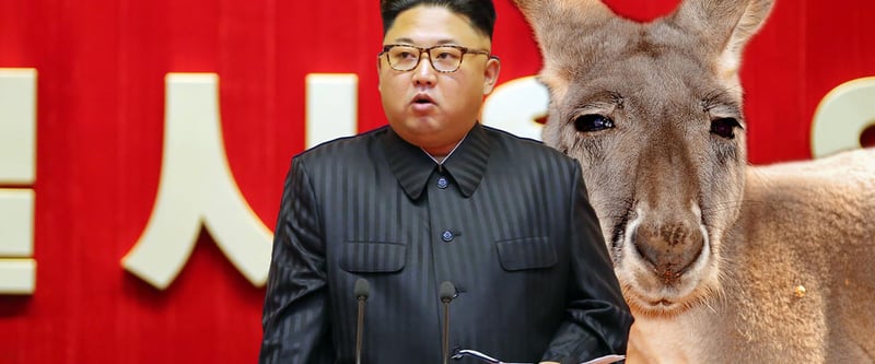 Wer schleicht sich denn da nach Nordkorea? Zwei Australier sorgen für eine unfassbare Geschichte beim Amateurturnier in Pjöngjang. (Foto: Getty)