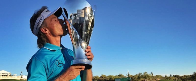 Bernhard Langer schließt eine überragende Saison erneut als Sieger des Charles Schwab Cup ab. (Foto: Twitter/@ChampionsTour)