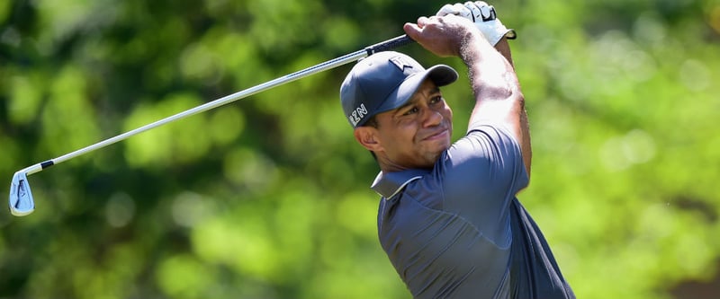 Bisher spielte Tiger Woods mit Schlägern von Nike. Wechselt er jetzt zu TaylorMade? (Foto: Getty)