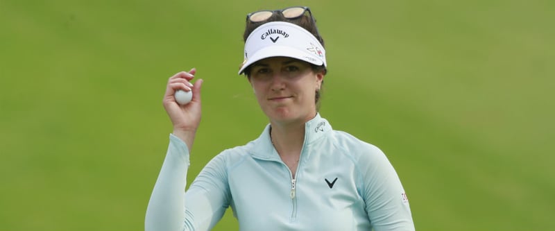 Sandra Gal bleibt bei der Toto Japan Classic oben auf. (Foto: Getty)