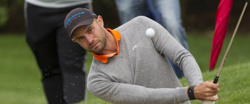 Hatte an der Südküste von China zu kämpfen: Bernd Ritthammer lässt sich bei der UBS Hong Kong Open Luft nach oben. (Foto: Getty)