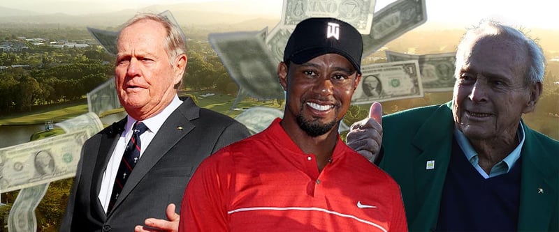 Das Forbes Magazin hat die reichsten Sportler der Geschichte in einer neuen Liste vorgestellt und es sind zahlreiche Golfer dabei.