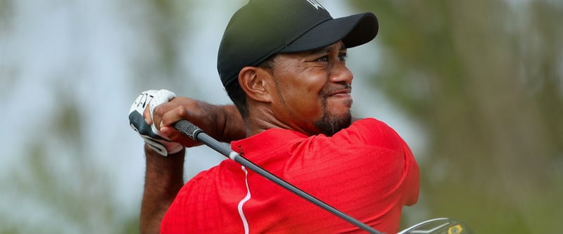 Tiger Woods hinterließ bei seinem Comeback einen guten Eindruck.