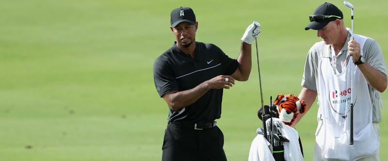 Tiger Woods probierte bei der Hero World Challenge, seinem Comeback-Turnier, neue Hölzer aus. Der Blick ins Bag. (Foto: Getty)