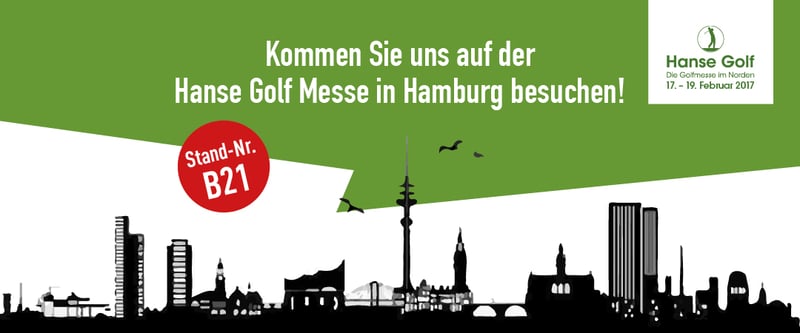 Moin moin und Ahoi - Golf Post zu Gast auf der Hanse Golf Messe 2017 in Hamburg. (Foto: Golf Post)
