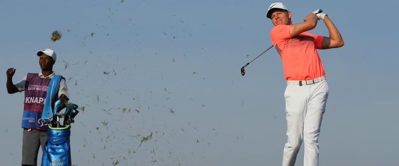 Alexander Knappe führt die große deutschsprachige Gruppe beim Commercial Bank Qatar Masters nach Tag eins an.