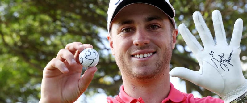 Mit nur 59 Schlägen setzt sich Justin Thomas an die Spitze der Sony Open. (Foto: Getty)