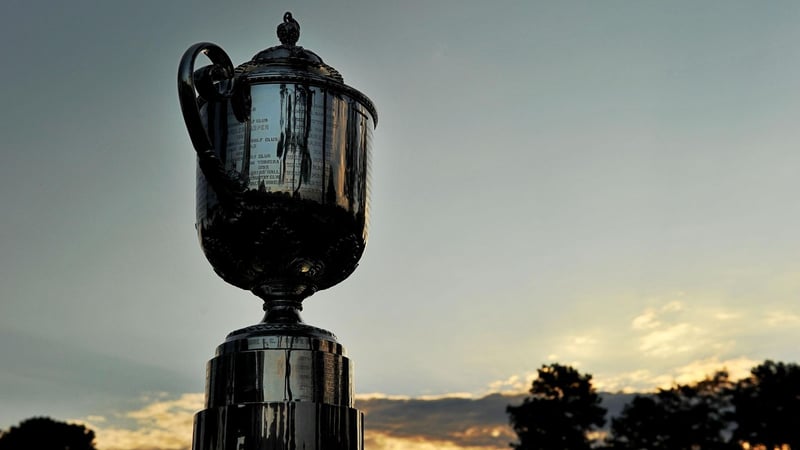 Die PGA Championship Trophäe ist auch unter dem Namen Wanamaker Trophy bekannt. (Foto: Getty)