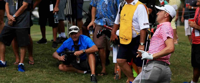 Für Justin Thomas geht es in diesem Jahr steil bergauf. Steht er bei der Sony Open vor seinem nächsten Sieg? (Foto: Getty)