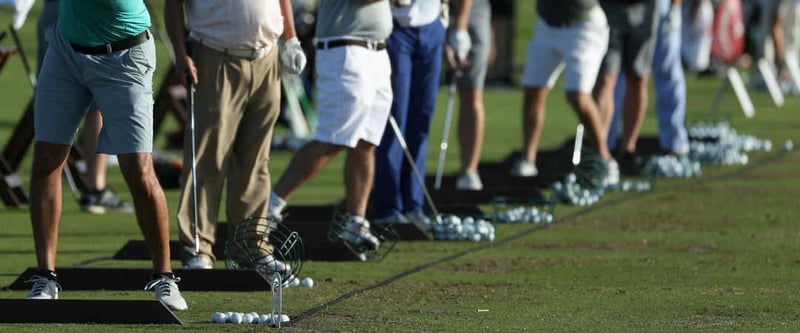 Golfer verbringen viel Zeit auf der Driving Range - da ist der Wohlfühlfaktor besonders wichtig. (Foto: Getty)
