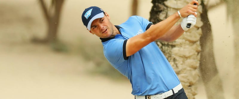 Martin Kaymer hatte zum Auftakt der Omega Dubai Desert Classic mit einem Wüstensturm zu kämpfen.