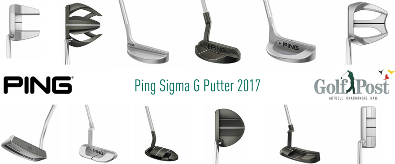 Ping Sigma G: 15 (!) Putter für die neue Saison in einer Serie