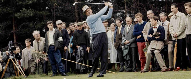 Sam Snead, hier 1962 bei einem Turnier südlich von England, war einer der besten Golfer in den 1940er und 50er Jahren. (Foto: Getty)