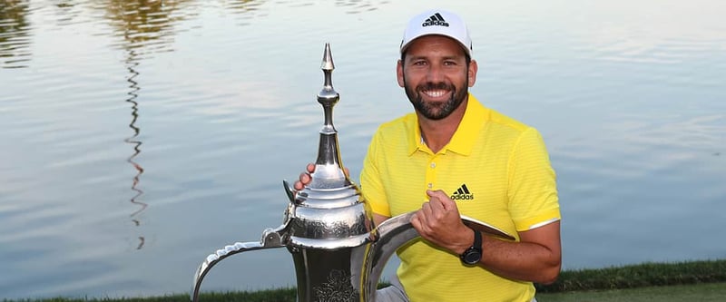 Sergio Garcia Sieger Omega Dubai Desert Classic 2017