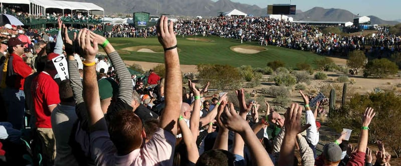 Bei der Waste Management Phoenix Open ist die Stimmung stets besonders gut. (Foto: Getty)