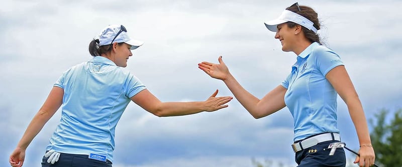 Golf Post Talk Sandra Gal Caroline Masson Bank of Hope Founders Cup