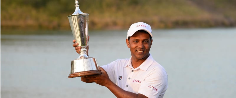 Lokalmatador S.S.P. Chawrasai siegt vor Heimpublikum bei der Hero Indian Open. (Foto: Getty)