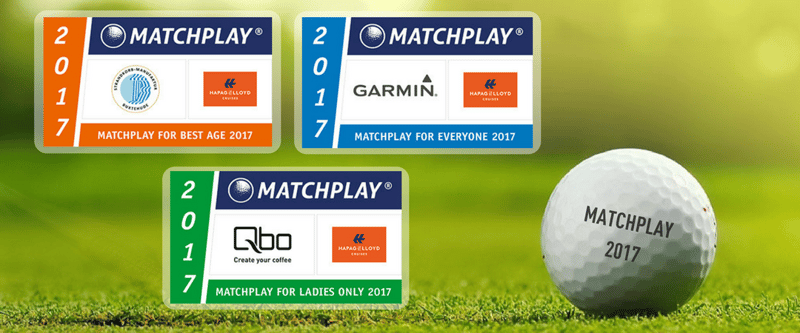 Matchplay-Serie 2017: Bald geht es los. (Foto: Golf Marketing GmbH)