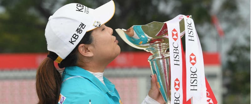 Inbee Park gewinnt bei der HSBC Women's Champions. Es ist ihr erster Sieg seit Rio. (Foto: Getty)