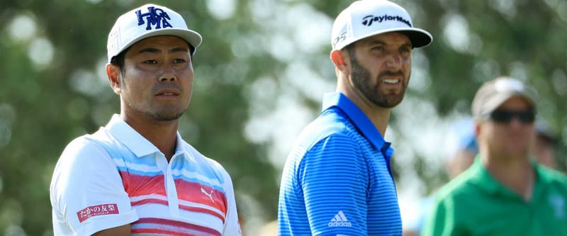 Dustin Johnson hatte im Halbfinale des WGC - Dell Technologies Match Play keine leichte Aufgabe gegen Hideto Tanihara. (Foto: Getty)