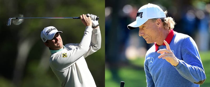 Bernhard Wiesberger und Bernhard Langer mit heißem Kampf um den Cut. (Foto: Getty)