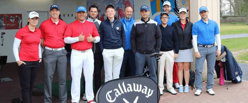 Neben den neuen Werbestars waren auch Callaway-Fitter, Golf-Pros und Golf Post im Clostemanns Hof vertreten. (Foto: Golf Post)