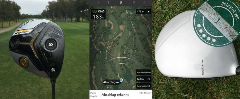 Der Cobra King F7 Driver und besonders die integrierte Connect Technologie von Arccos konnte im Golf Post Test überzeugen. (Foto: Golf Post)