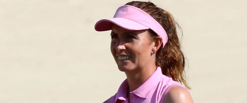 Am vierten Playoff-Loch siegt Florentyna Parker bei der Estrella Damm Mediterranean Ladies Open. (Foto: Getty)