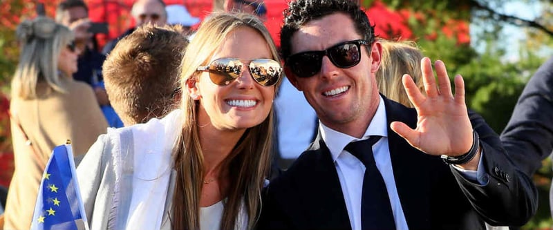 Seit 2015 sind Rory McIlroy und Erica Stoll ein glückliches Paar. Jetzt trauen sie sich. (Foto: Getty)