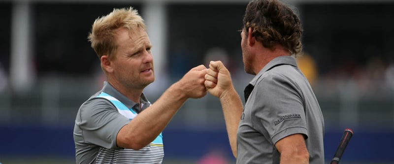 Alex Cejka und Sören Kjeldsen streben die Spitze der Zurich Classic an. (Foto: Getty)