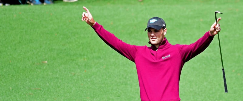 Ein spektakuläres Eagle bleibt Martin Kaymers Highlight der ersten Runde des US Masters 2017 in Augusta. (Foto: Getty)