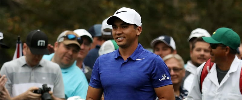 Jason Day sagt sicher zu, dass er am Donnerstag beim US Masters Tournament 2017 in Augusta antreten wird. (Foto: Getty)