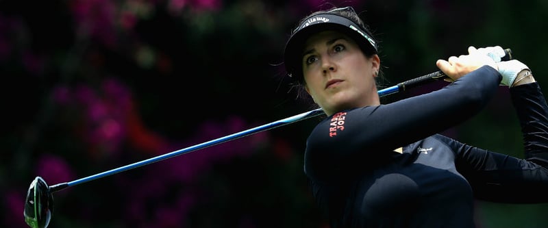 Eine entschlossene Sandra Gal kämpft sich ins Achtelfinale des Lorena Ochoa Match Play. (Foto: Getty)