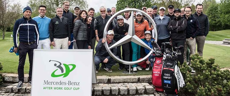 2017 rechnen die Veranstalter des Mercedes Benz After Work Golf Cup mit rund 30.000 Teilnehmern. (Foto: Mercedes Benz)