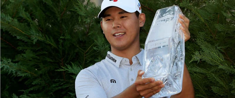 Si Woo Kim gewinnt als jüngter Spieler die Players Championship. (Foto: Getty)